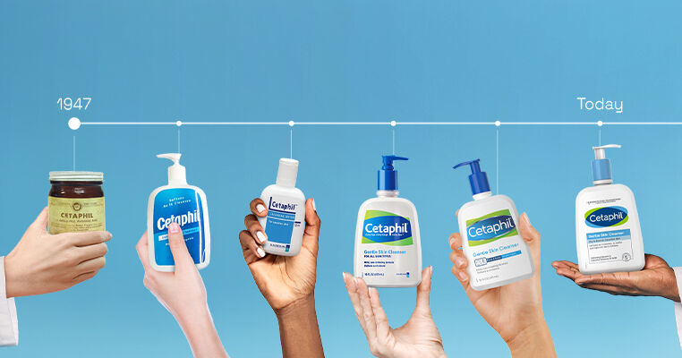 Cetaphil Product Packaging Evolution