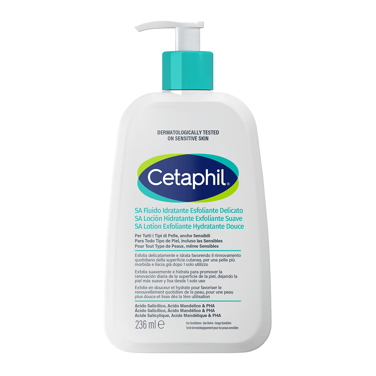SA Fluido Idratante Esfoliante Delicato - 236ml