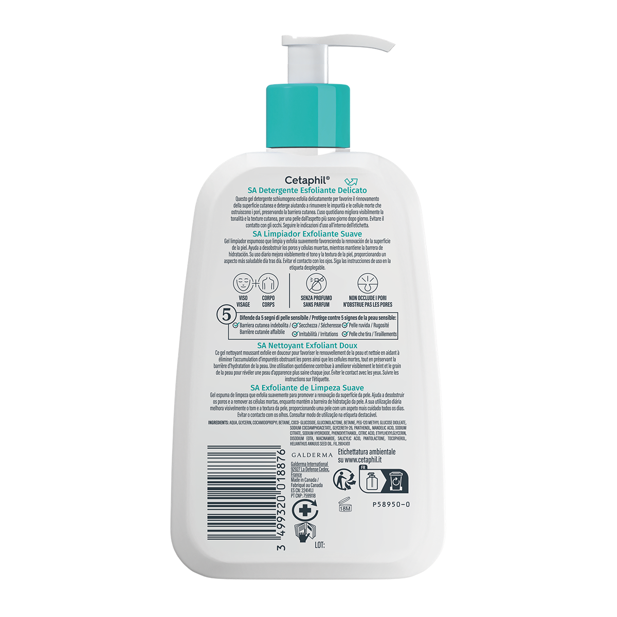 SA Detergente Esfoliante Delicato - 236ml