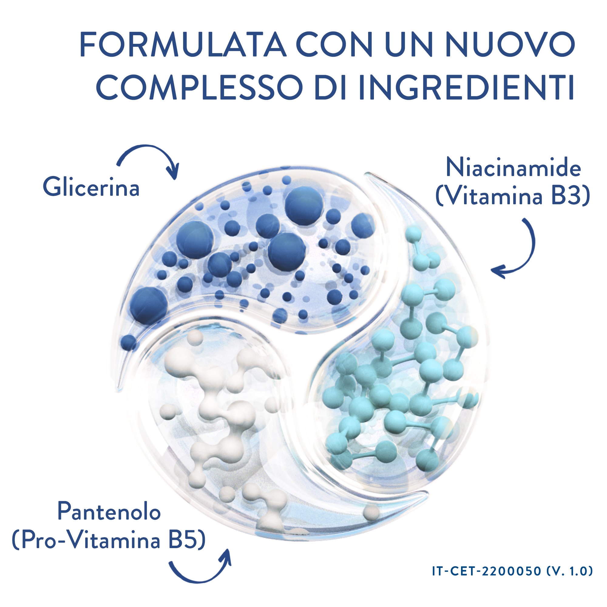 Crema Detergente Schiumogena Idratante - 236ml 
                    Ingredients